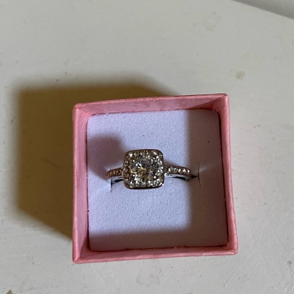 New Sterling Silver Cubic Zirconia Ring Christmas Gift Present 5 6 7 8 9 - Picture 9 of 9